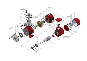 Kinetic Pump Engineering Drawings